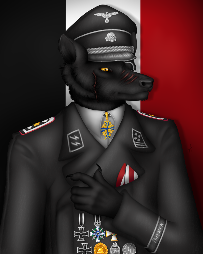 Prussian Wolf Officer